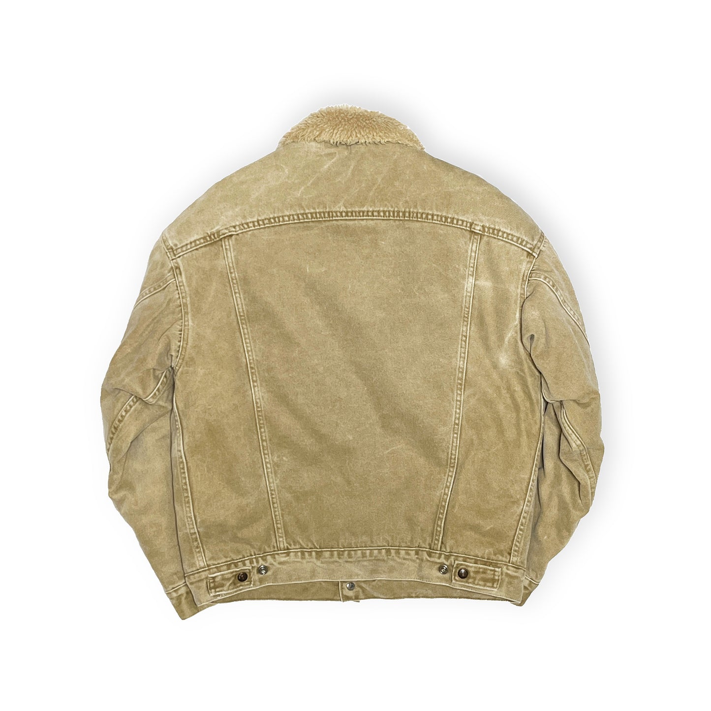 80's Levi's 70609 Brown Denim Boa JKT Size (M) レア!