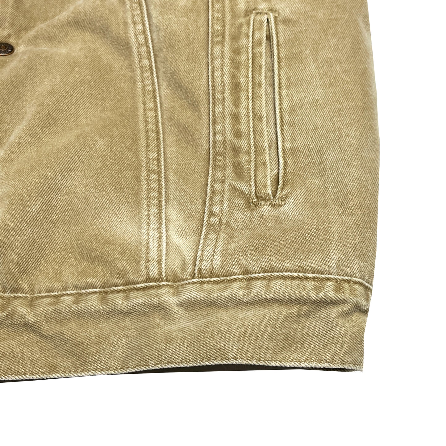 80's Levi's 70609 Brown Denim Boa JKT Size (M) レア!