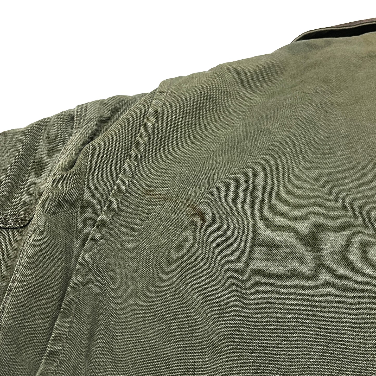 80's〜 Carhartt Detroit JKT モスグリーン Native Lining Size (L-XL)位 激レア!