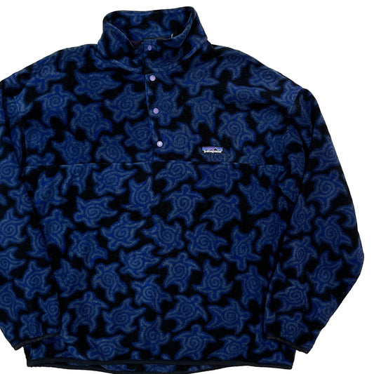 90's Patagonia "ZEN TURTLE" Snap T Size (XL) レア!