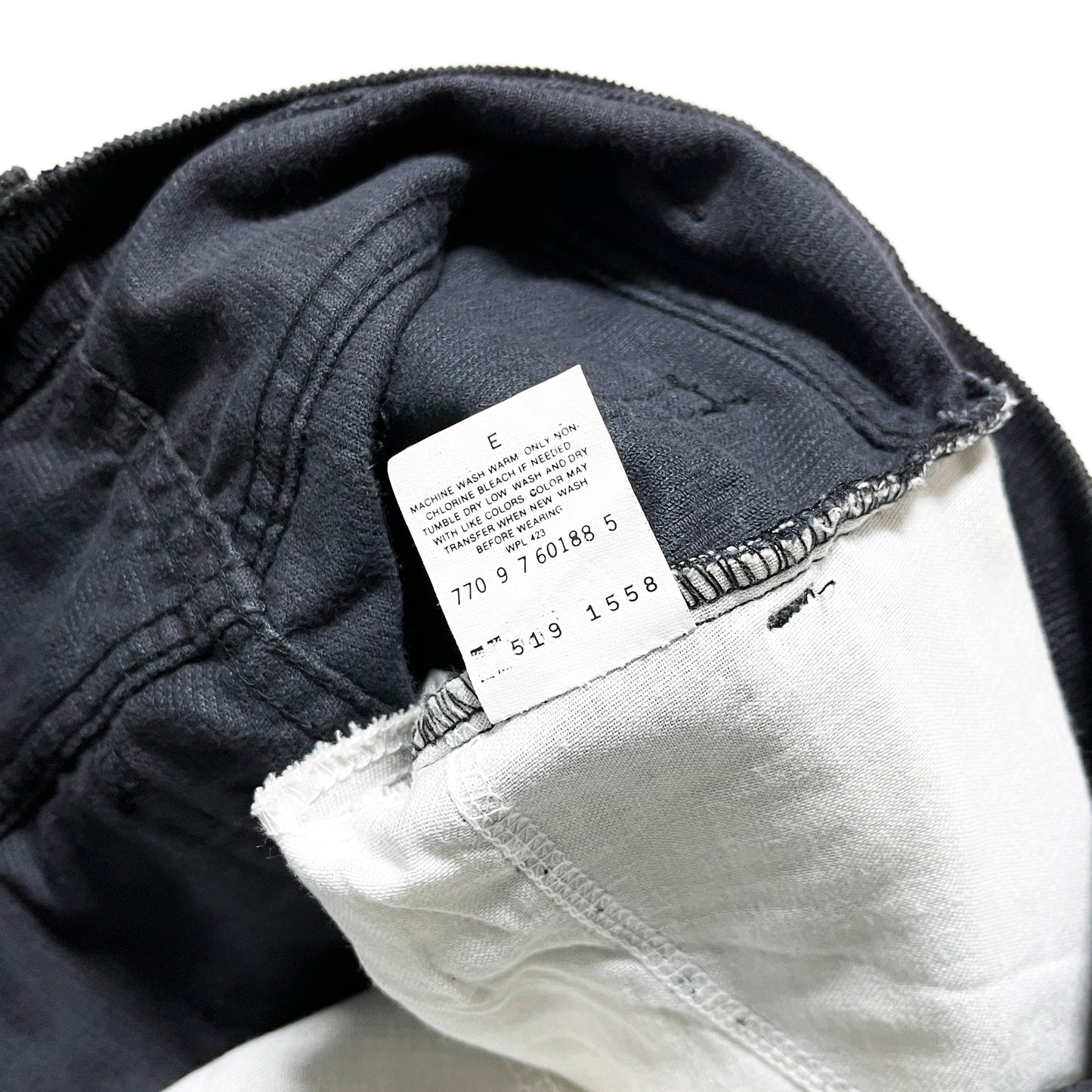 90's Levi's 519 Black Cords PT Size (W30 L30)位
