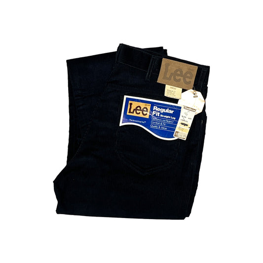 80's Lee 200 Cords PT Black Size (W33 L32)位 Deadstock