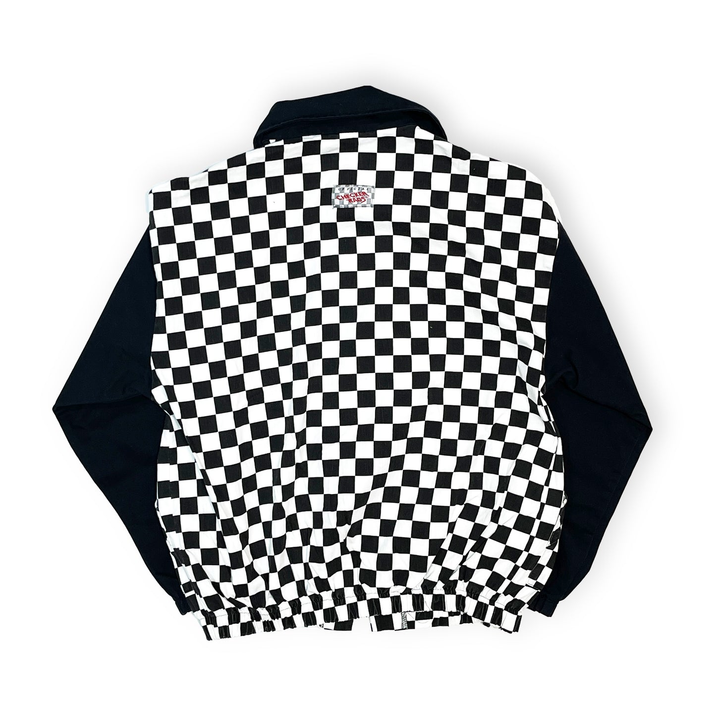 80's〜 CHECKER RAGS Checker Flag JKT Size (XL)位