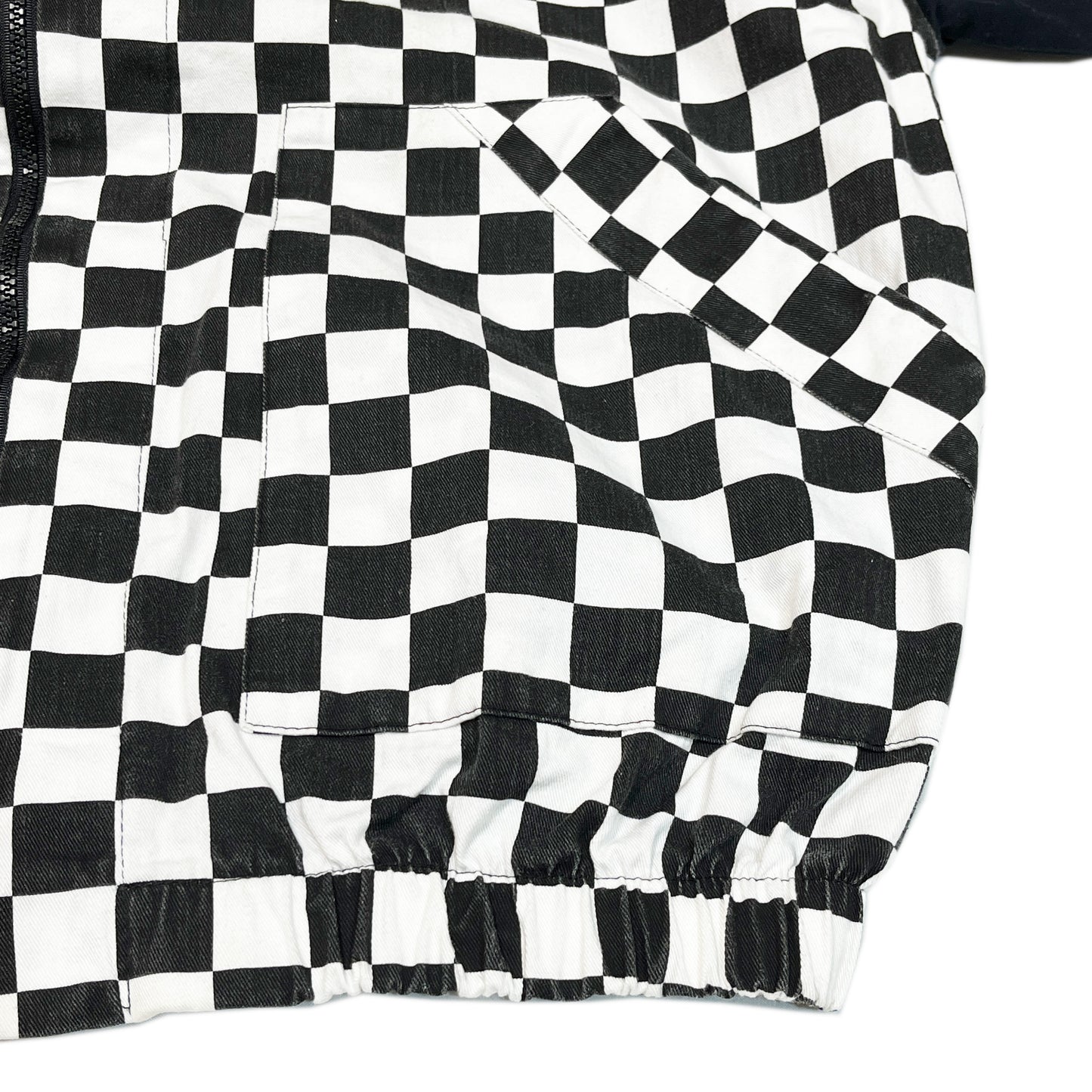 80's〜 CHECKER RAGS Checker Flag JKT Size (XL)位