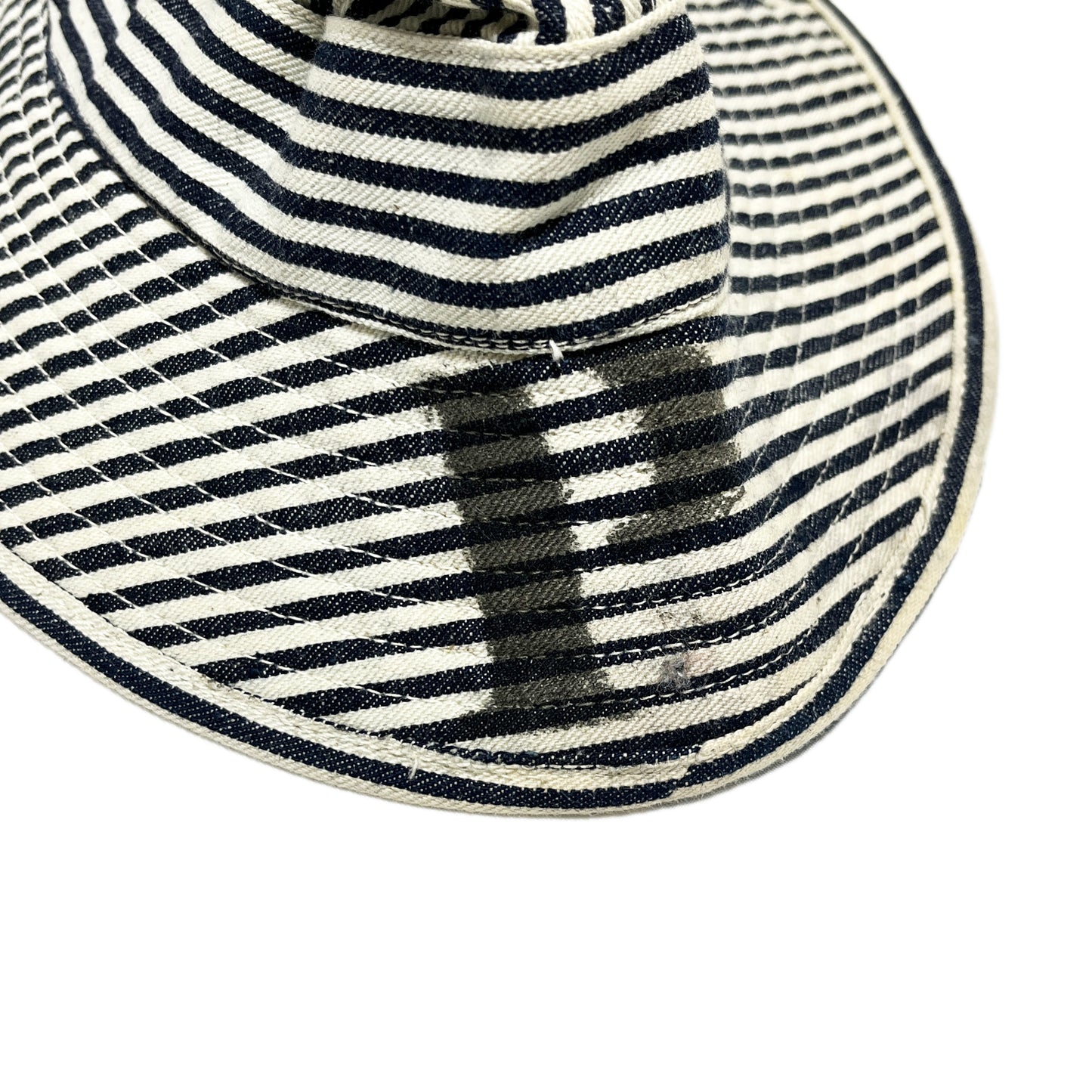 40's〜 U.SMILITARY "PW" STRIPED HAT 極上コンディション