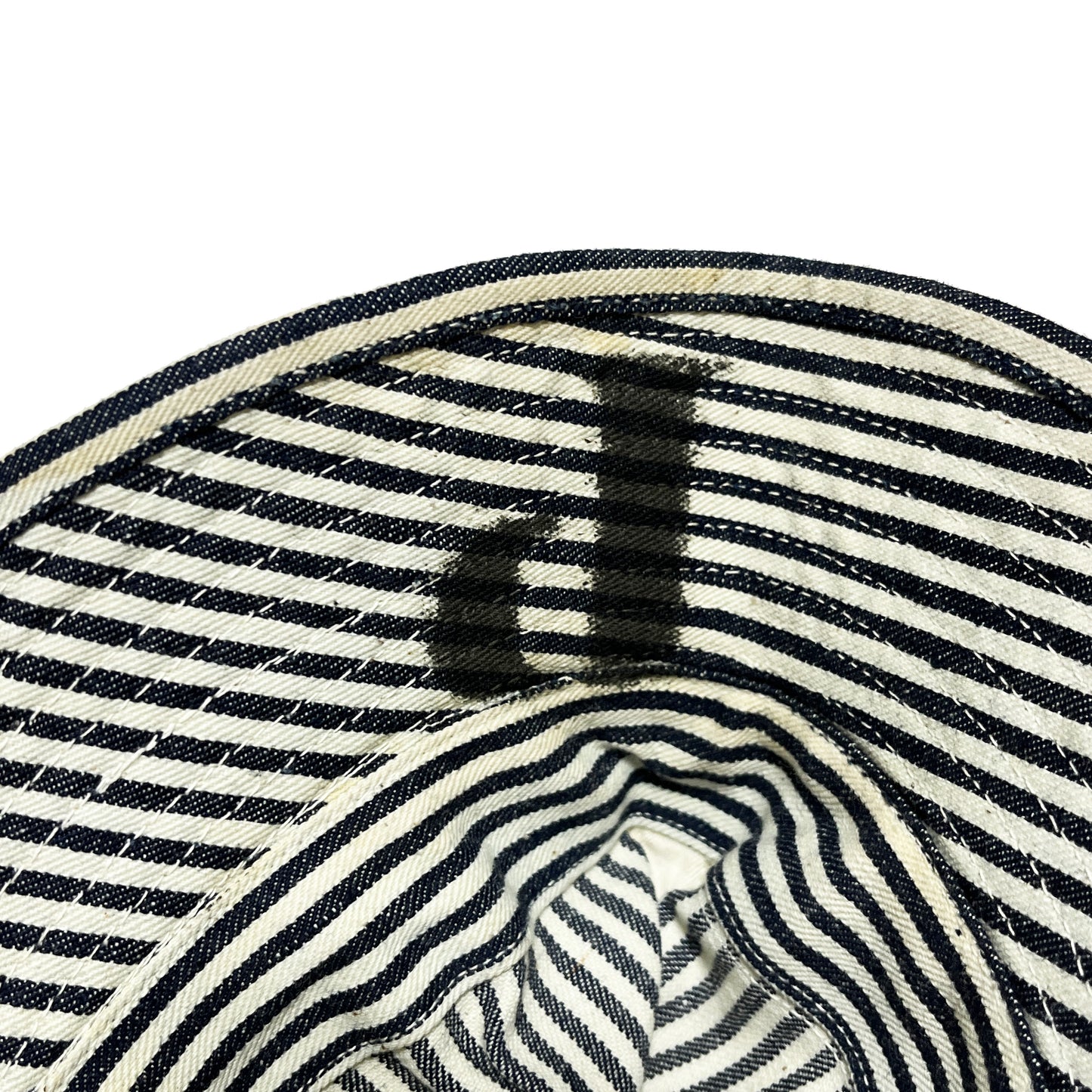 40's〜 U.SMILITARY "PW" STRIPED HAT 極上コンディション