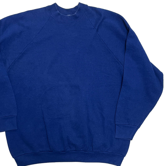 90's FRUIT OF THE LOOM Blank Sweat ライトネイビー Size (XL)