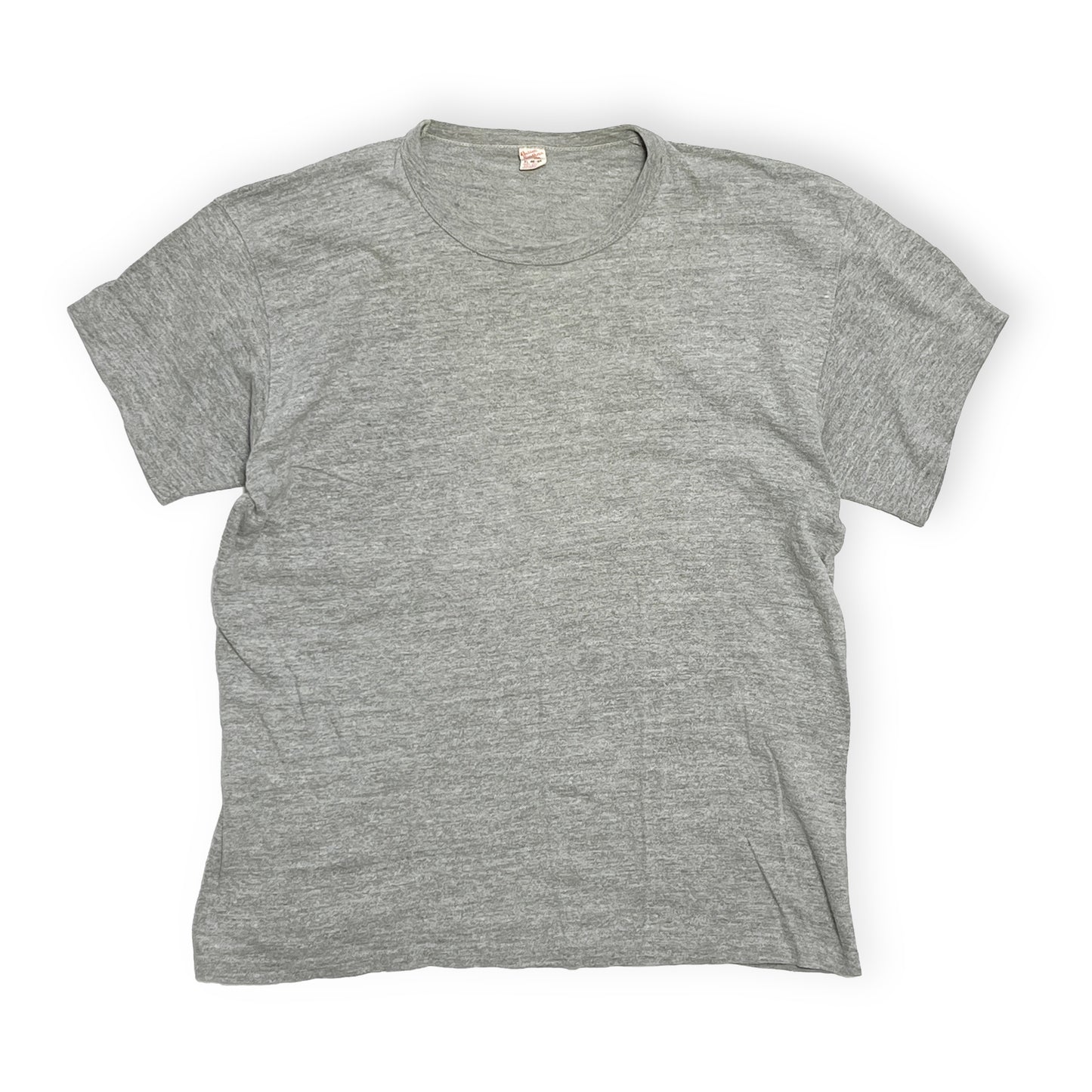 60's Russell Southern Blank T 霜降りグレー 100%コットン Size (XL) レア!