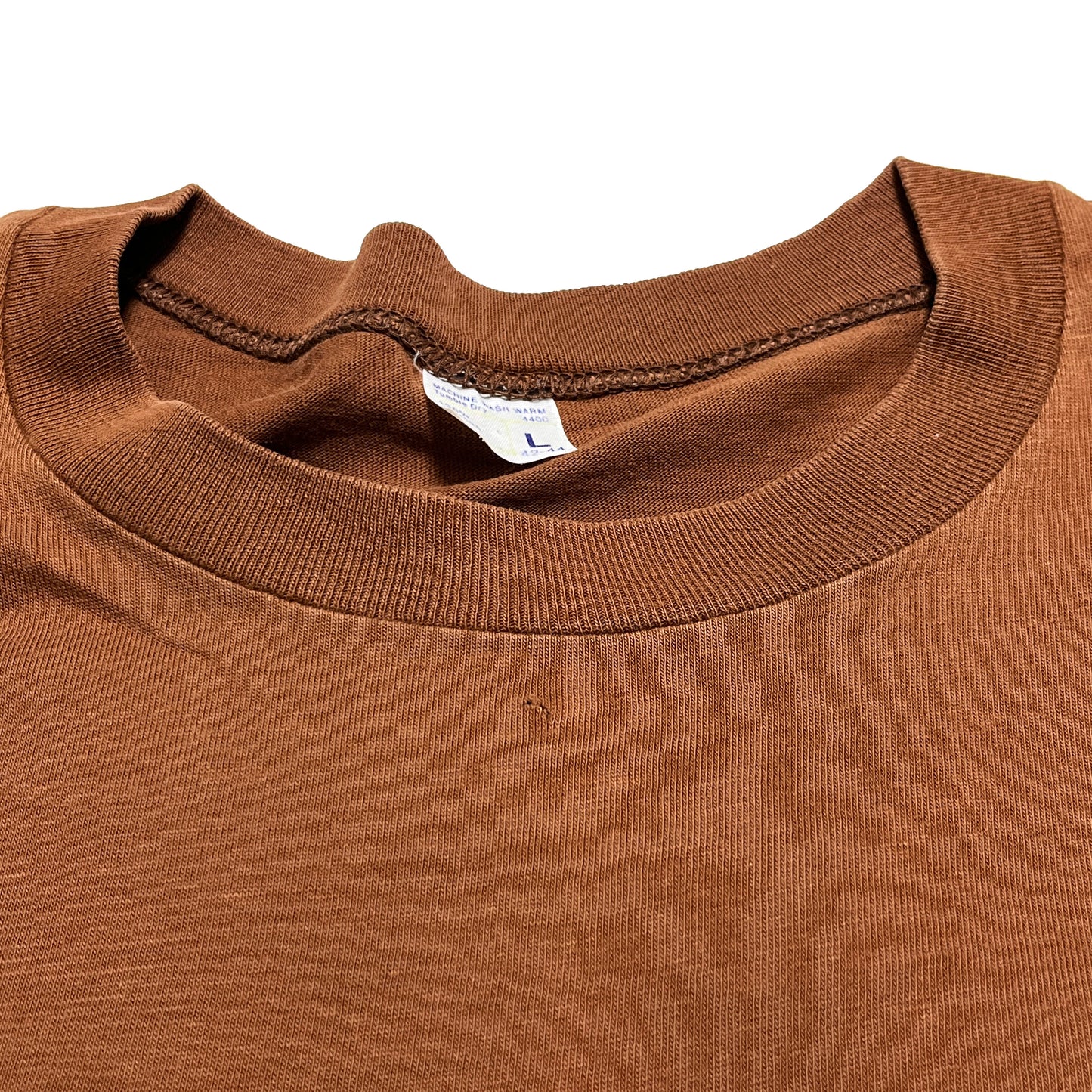 70's J.C.Penny Pocket T ブラウン Size (L) グッドカラー!
