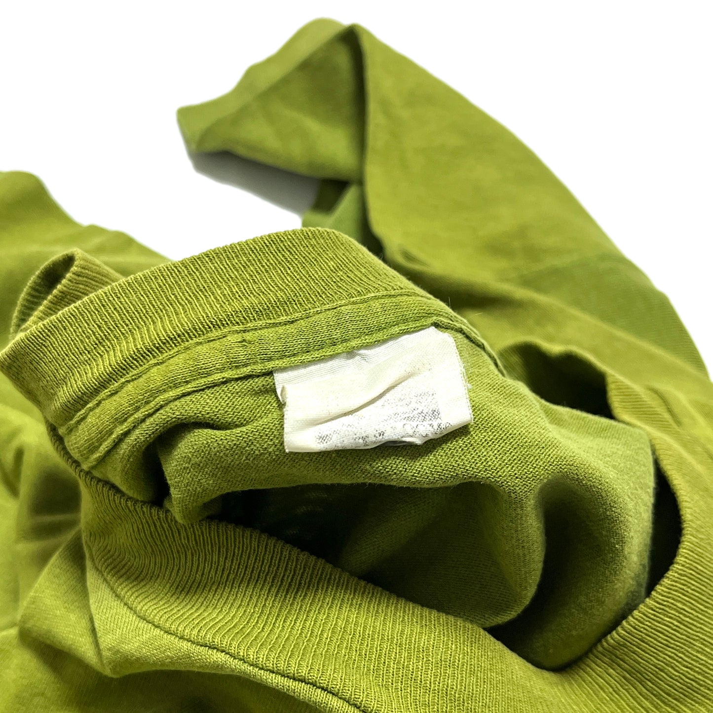 80's〜 FRUIT OF THE LOOM Pocket T オリーブ Size (XL)位 レアカラー!