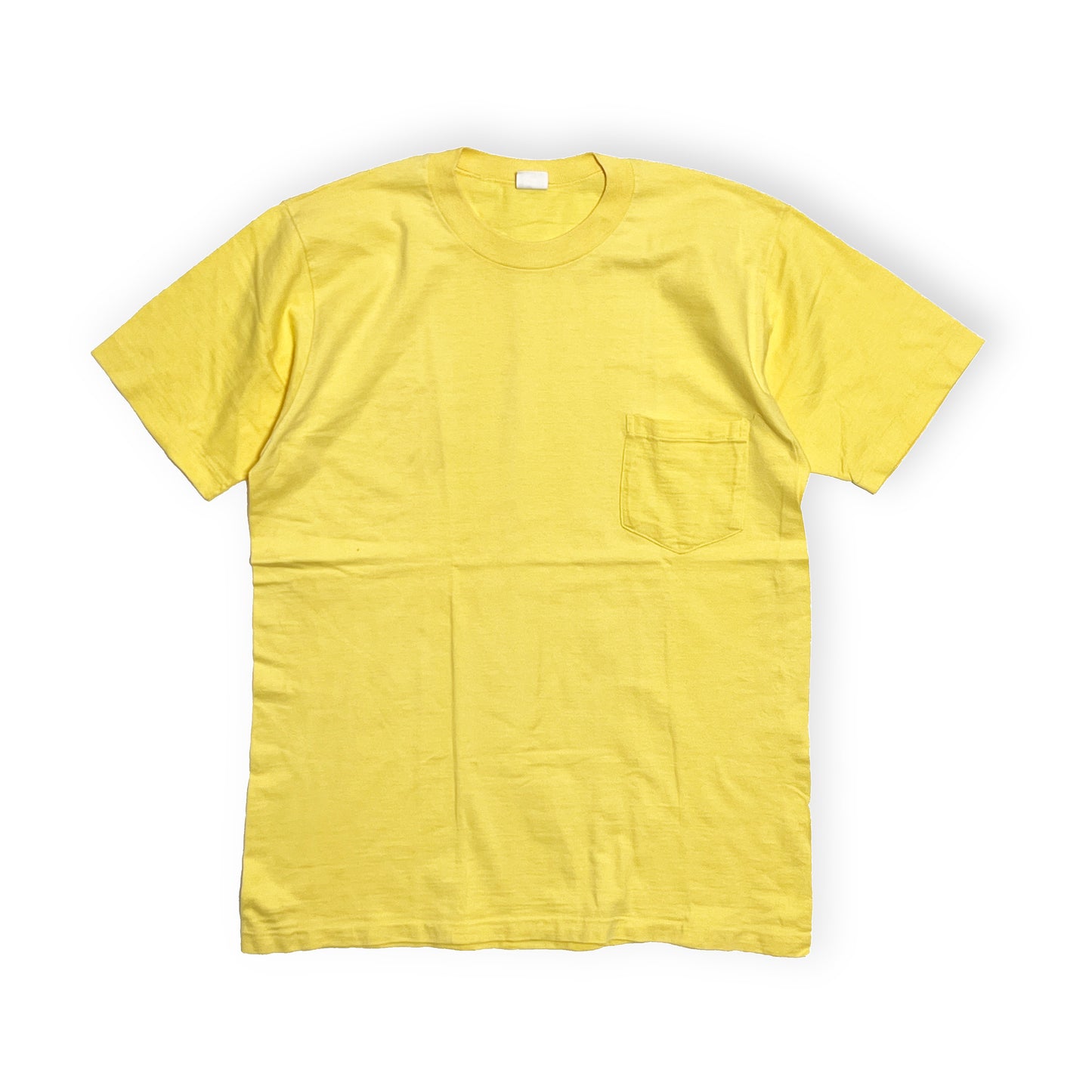 60's〜 TOWNCRAFT Pocket T レモンイエロー Size (L)