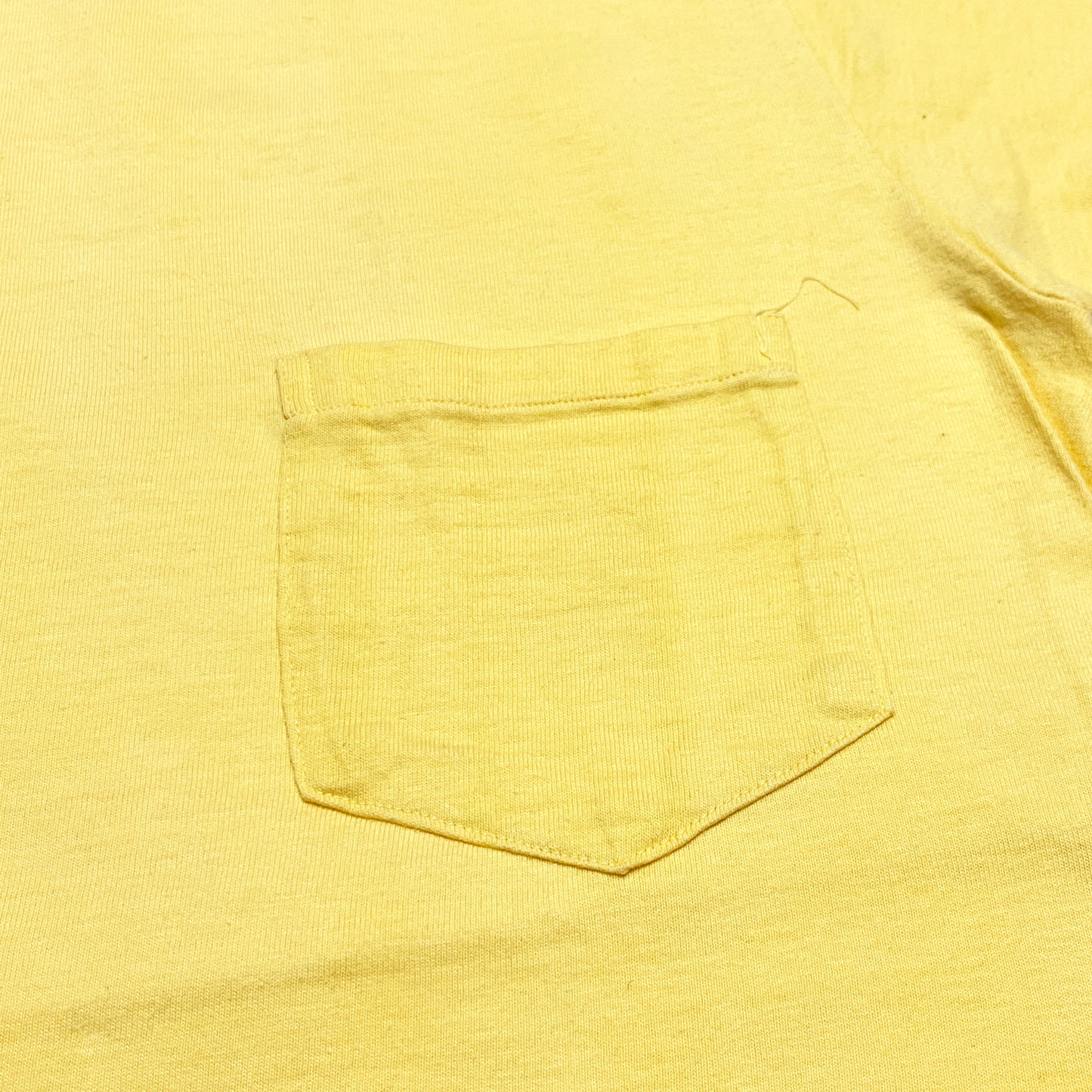 60's〜 TOWNCRAFT Pocket T レモンイエロー Size (L)