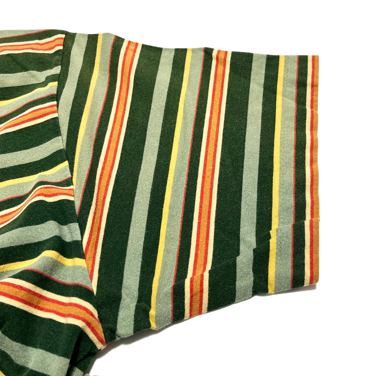 90's J.Crew 巨人タグ Border T グッドカラー Size (L)