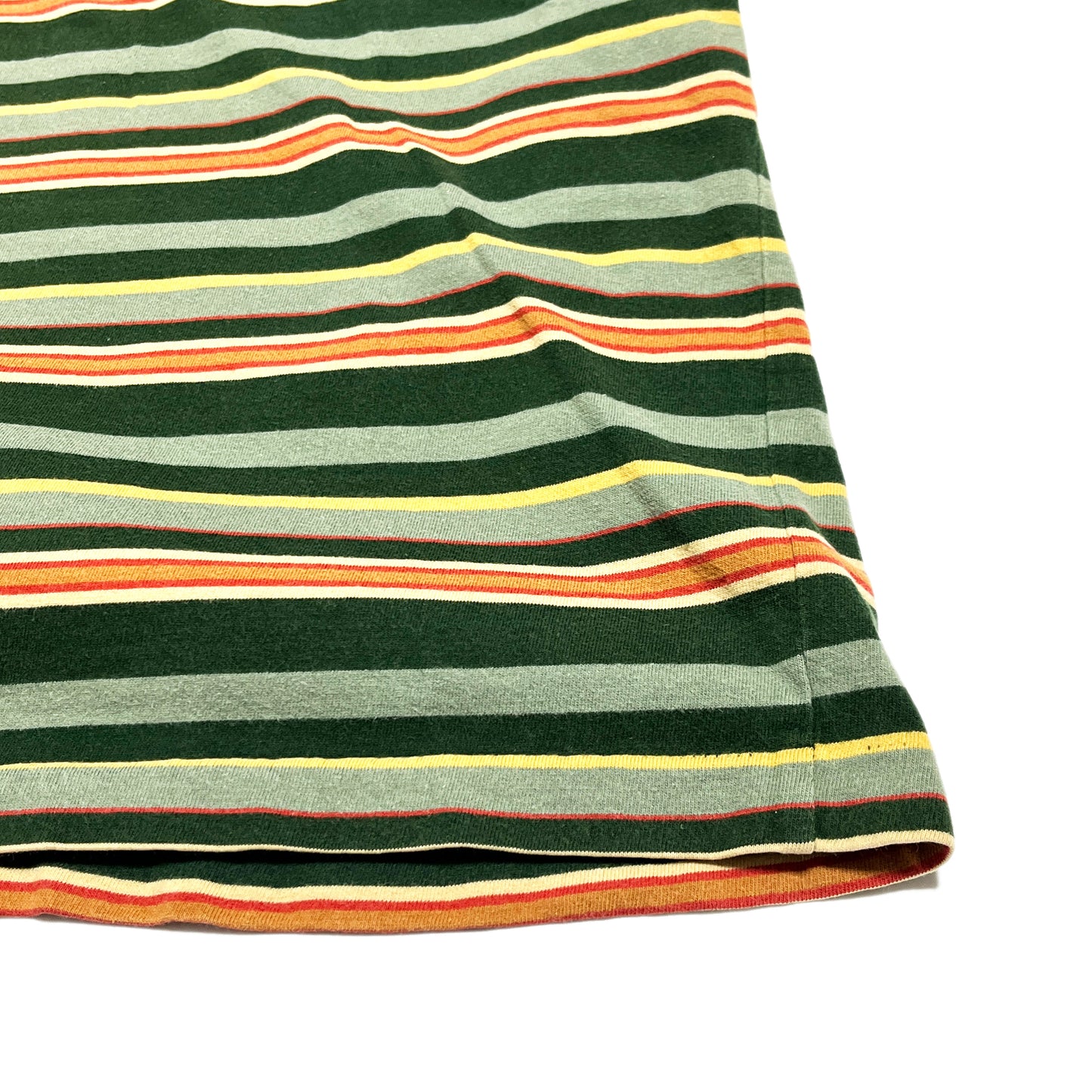 90's J.Crew 巨人タグ Border T グッドカラー Size (L)