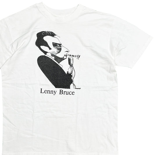 80's〜 Hanes Largely Literary Series "Lenny Bruce" T Size (XL)