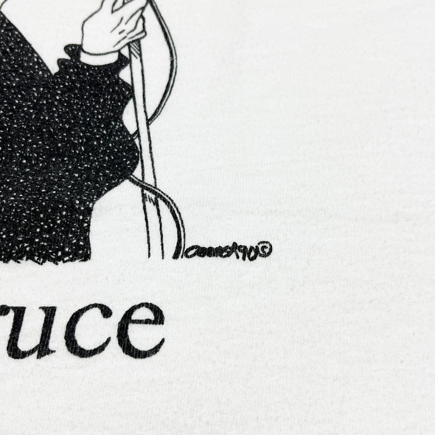 80's〜 Hanes Largely Literary Series "Lenny Bruce" T Size (XL)
