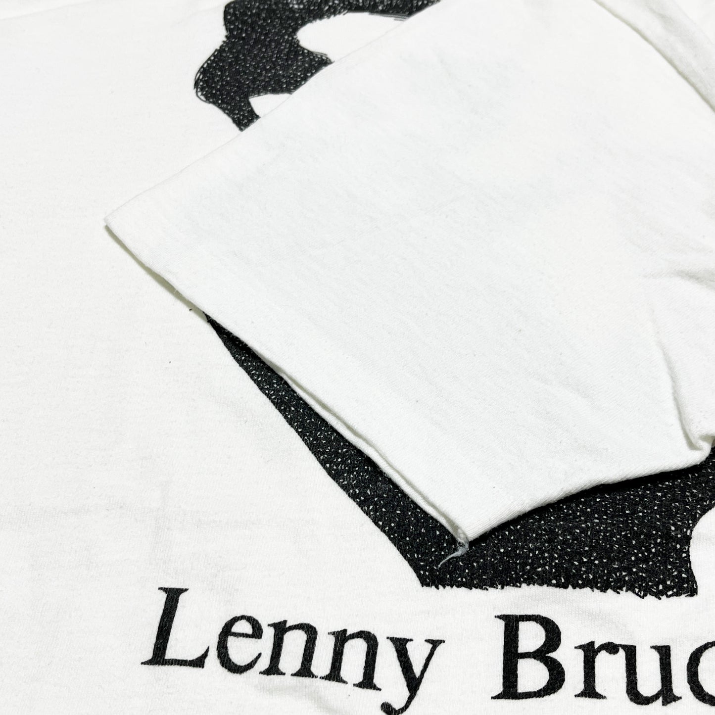 80's〜 Hanes Largely Literary Series "Lenny Bruce" T Size (XL)