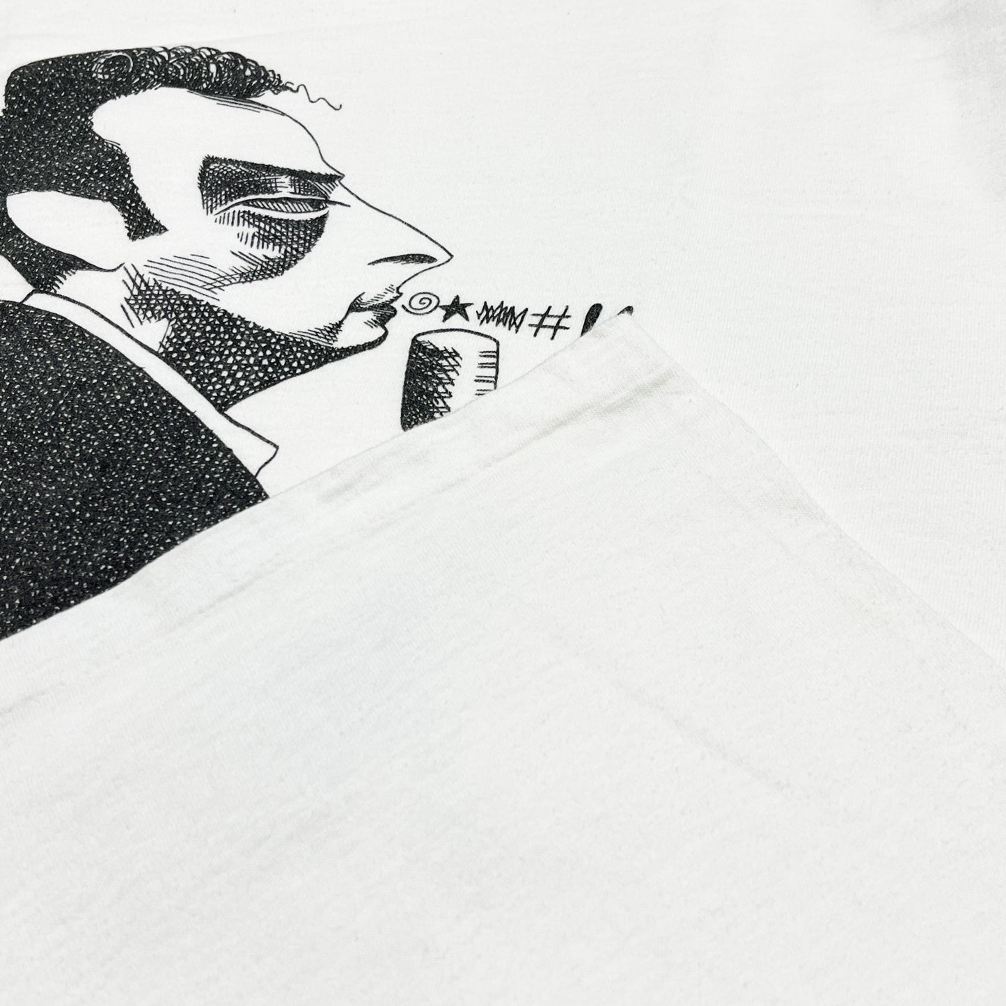 80's〜 Hanes Largely Literary Series "Lenny Bruce" T Size (XL)
