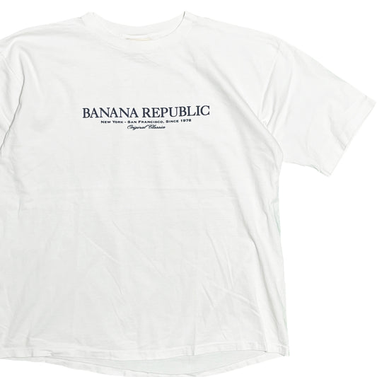 90's Banana Republic ロゴ T Size (XL) アメリカ製