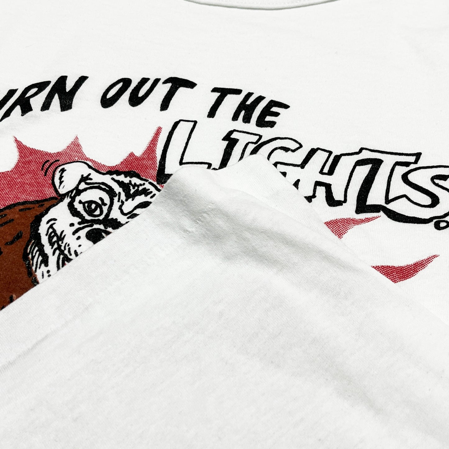 90's Tee Jays Bulldog Print T Size (XL)