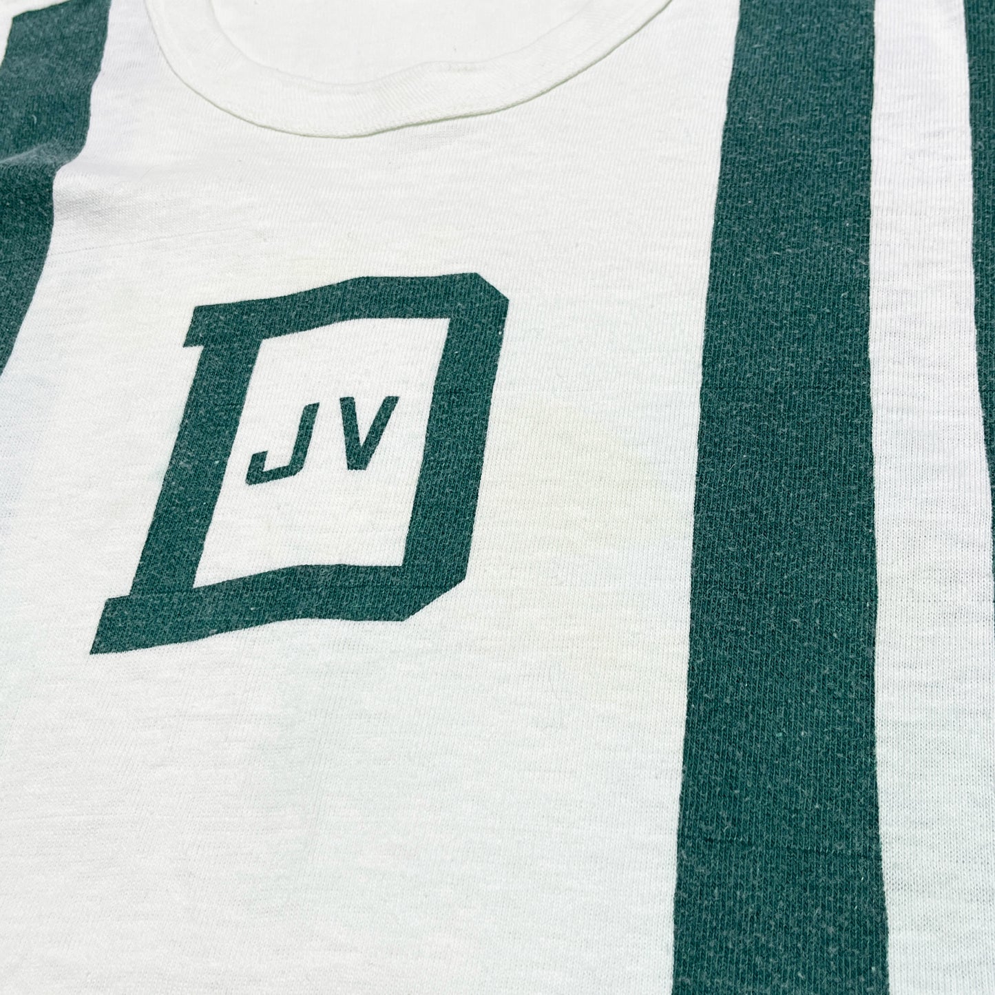 50's Southern Print T 染み込み Size (XL) レア!