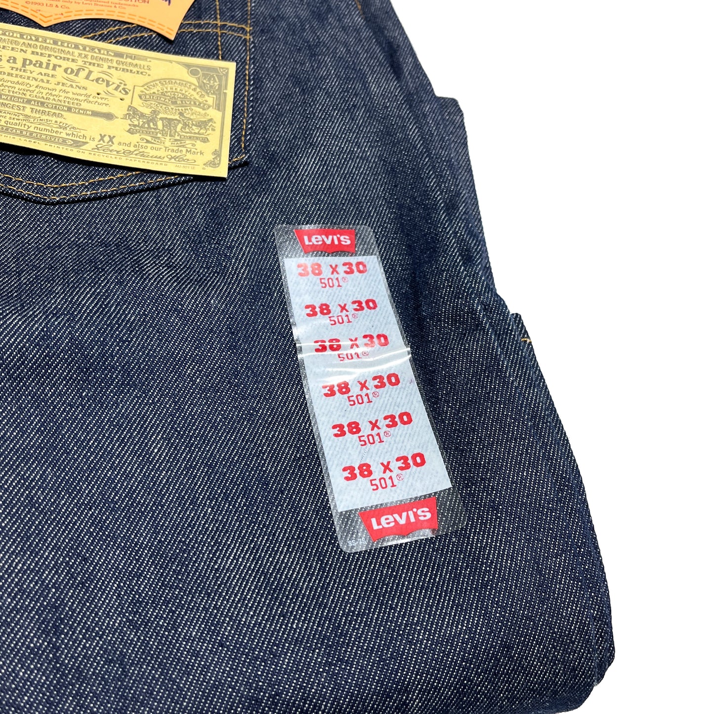 00's Levi's 501 Denim PT Size (W38 L30) DeadStock