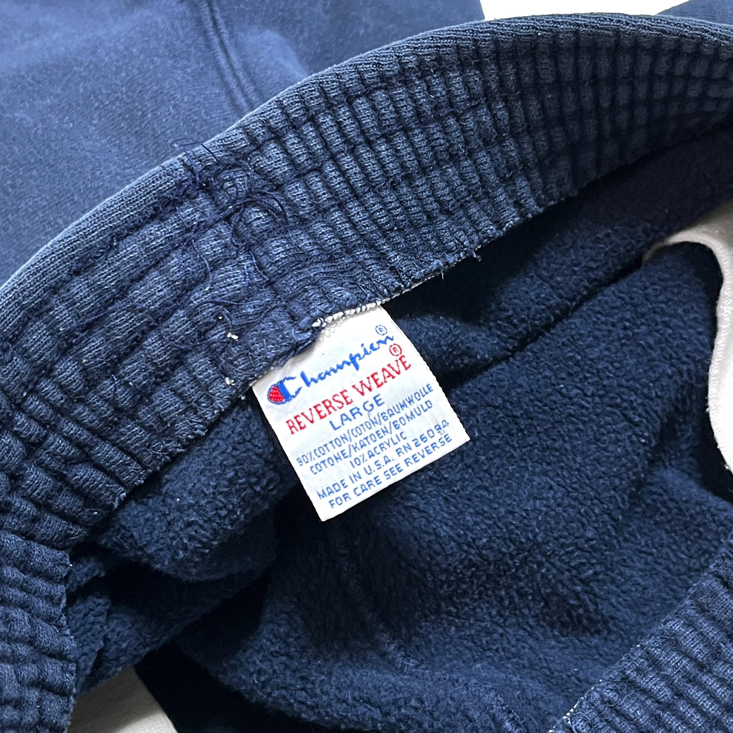 90's Champion R/W Shorts ネイビー Size (L)