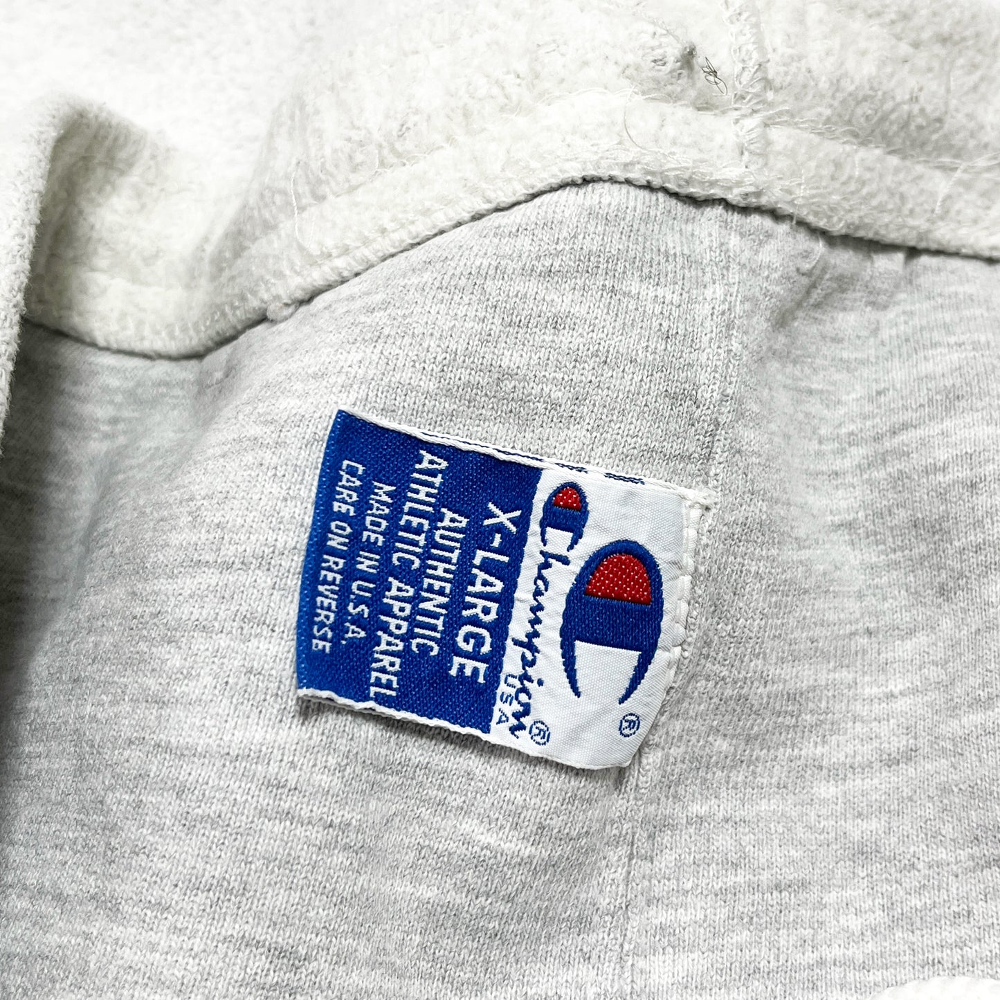 90's Champion 青刺繍タグ パイル地 Shorts Size (XL) レア!