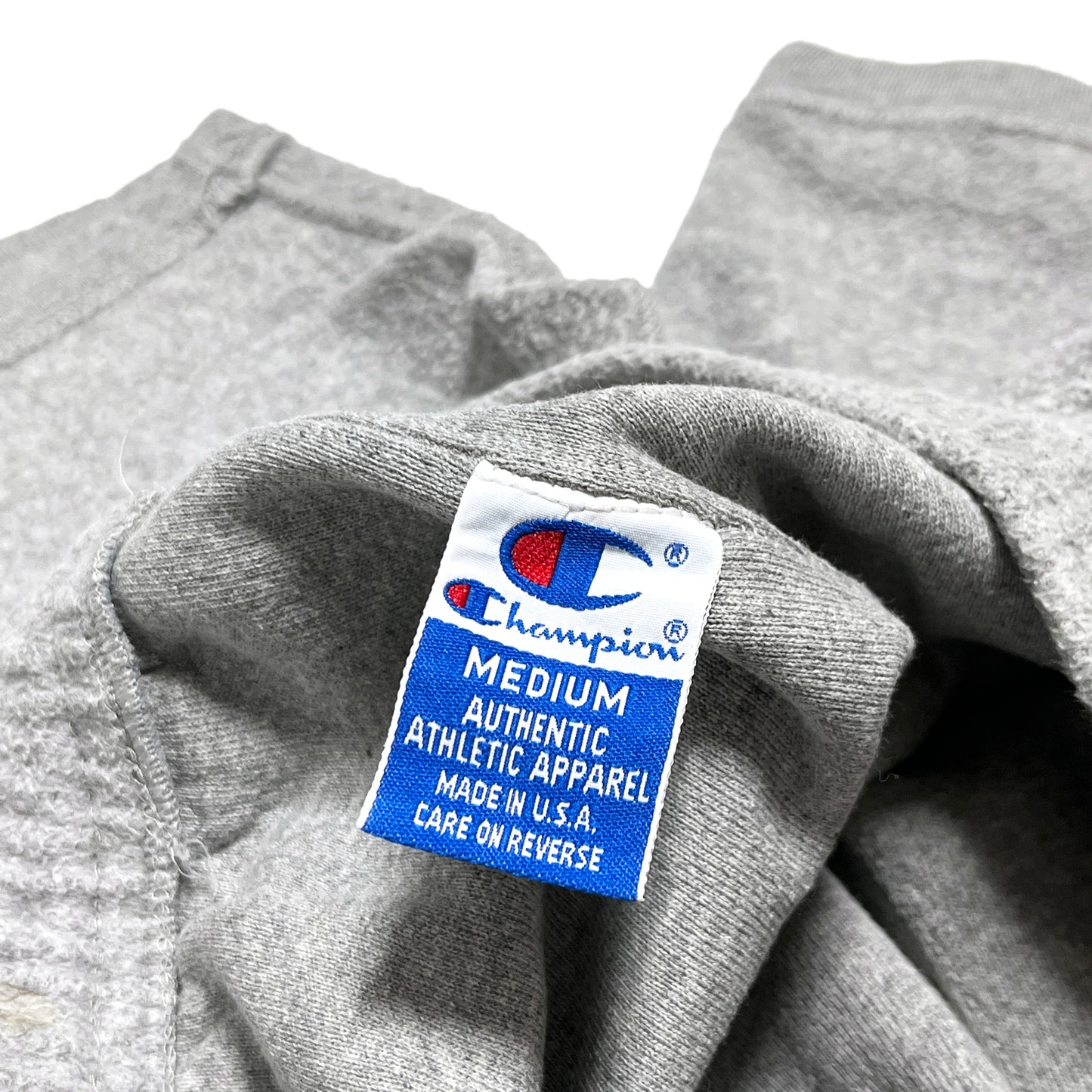 90's Champion 青刺繍タグ パイル地 Shorts Size (M) レア!