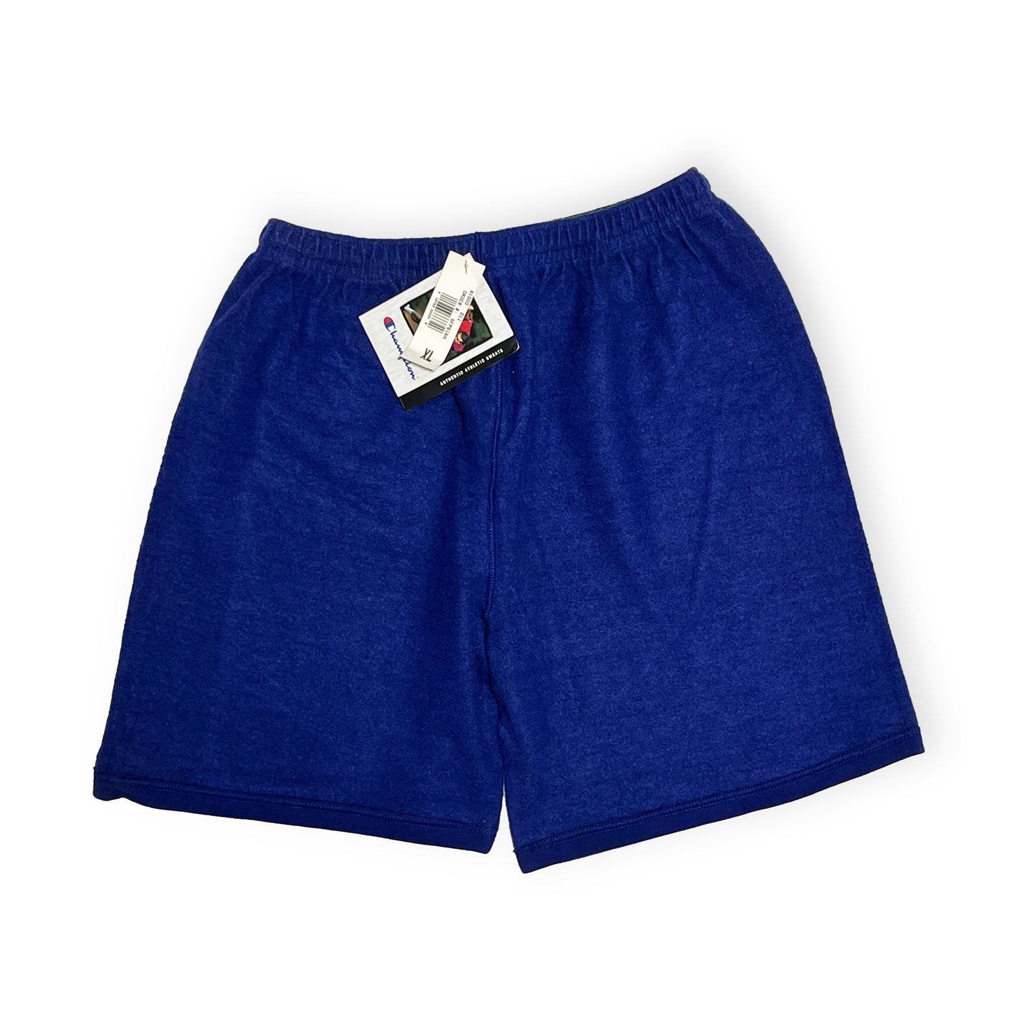 90's Champion 青刺繍タグ パイル地 Shorts Size (XL) Deadstock レア!