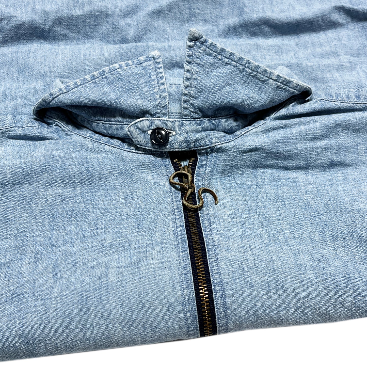 Ralph Lauren Half Zip Chambray SH チンスト Size (L)