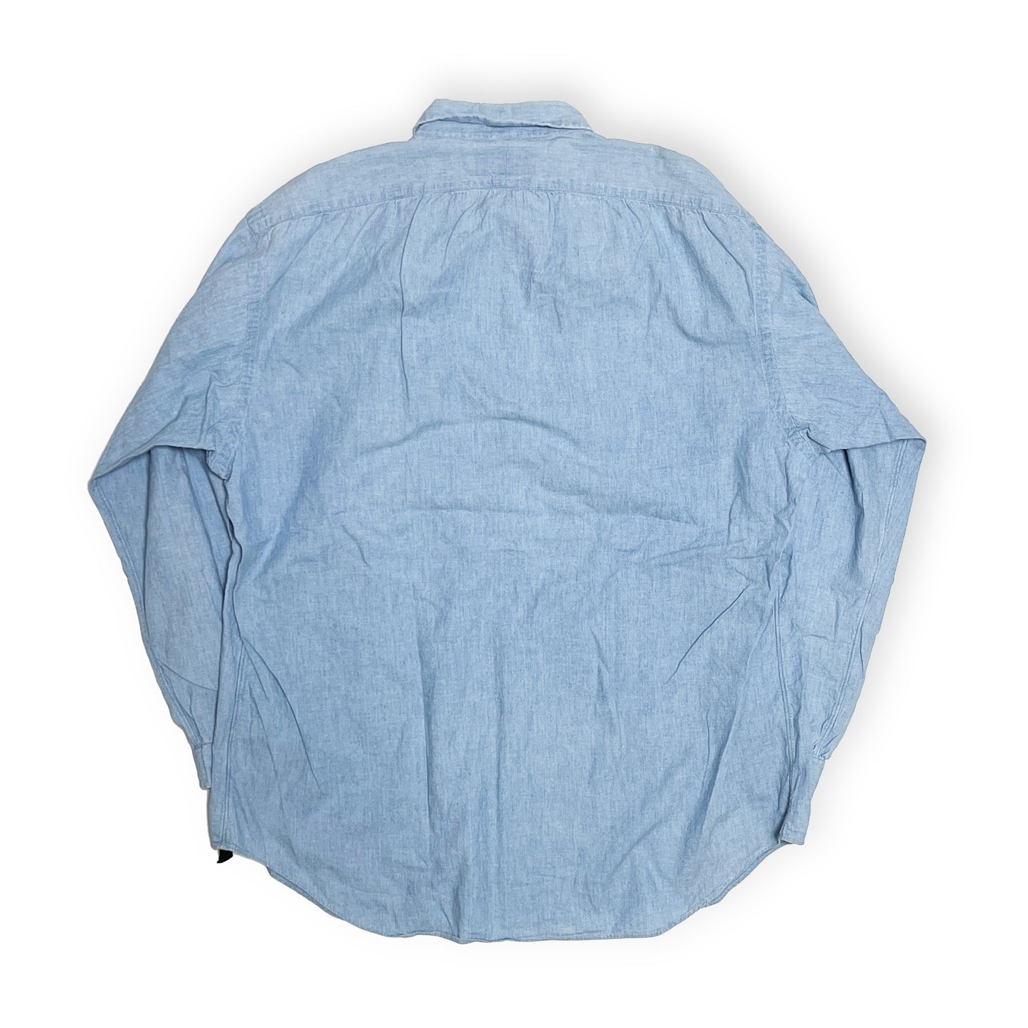 90's Polo Country Chambray Pullover L/S SH Size (L)