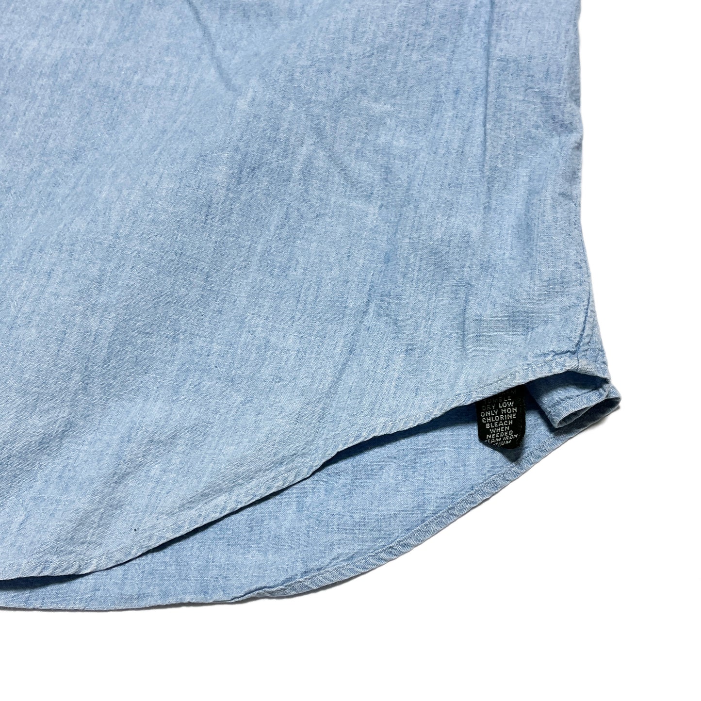 90's Polo Country Chambray Pullover L/S SH Size (L)