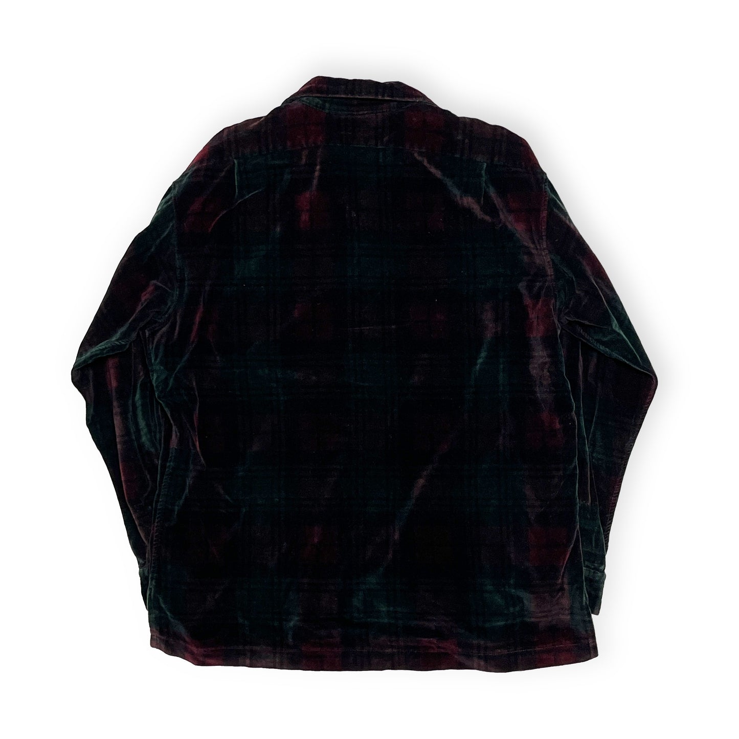 Ralph Lauren Velor Check L/S SH 好配色パターン Size (M) アメリカ製