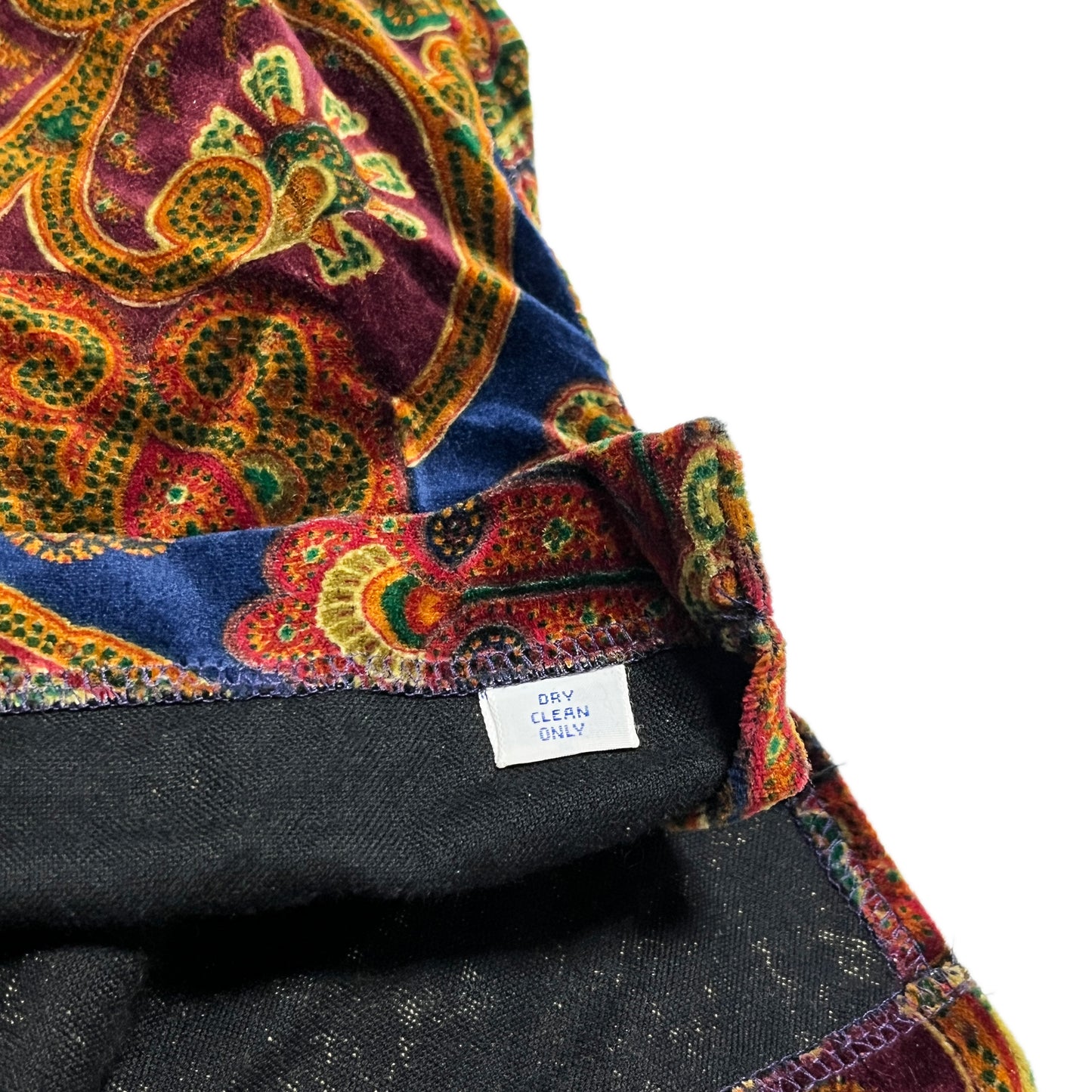 Ralph Lauren Velor Paisley L/S SH 好配色パターン Size (L) アメリカ製