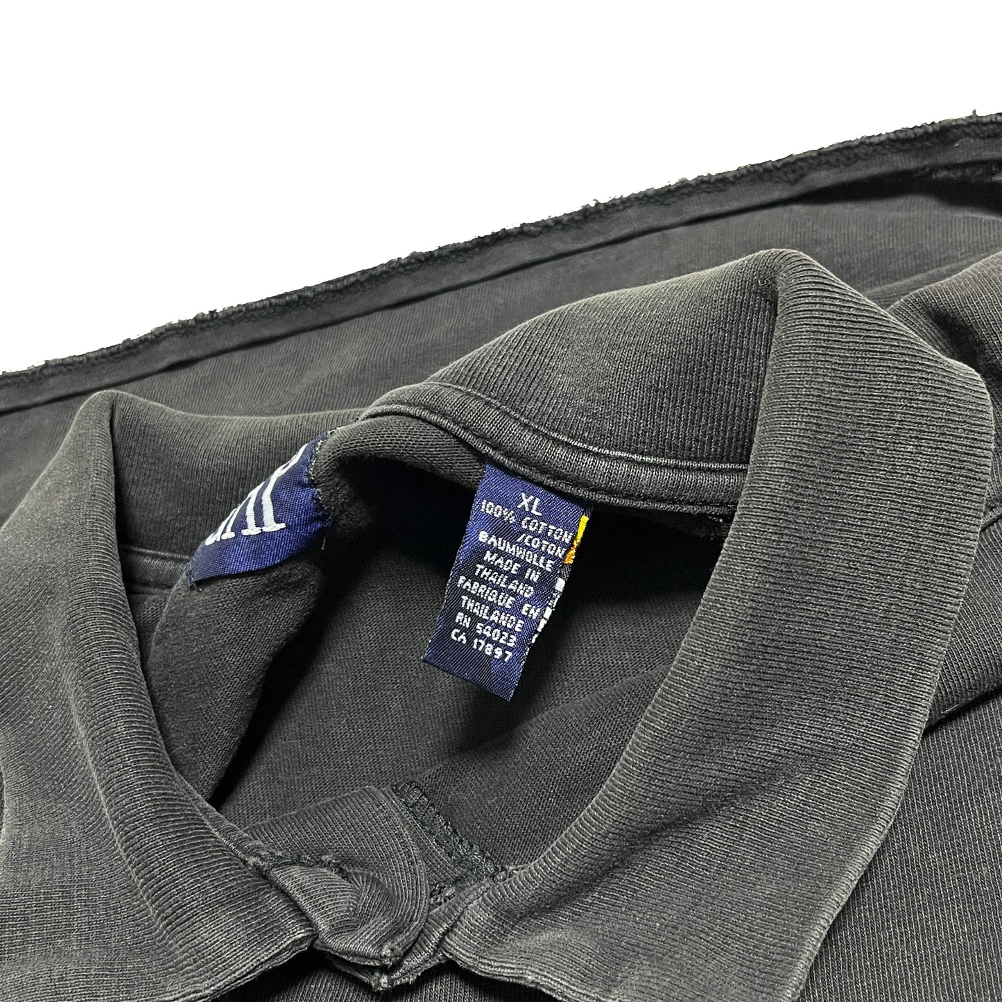 90's GAP Cut and Sew L/S SH ブラック Size (XL)