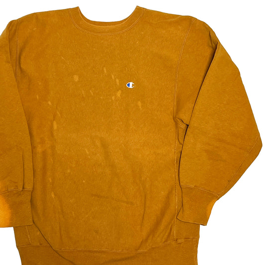90's Champion R/W Crew マスタード Size (XL)