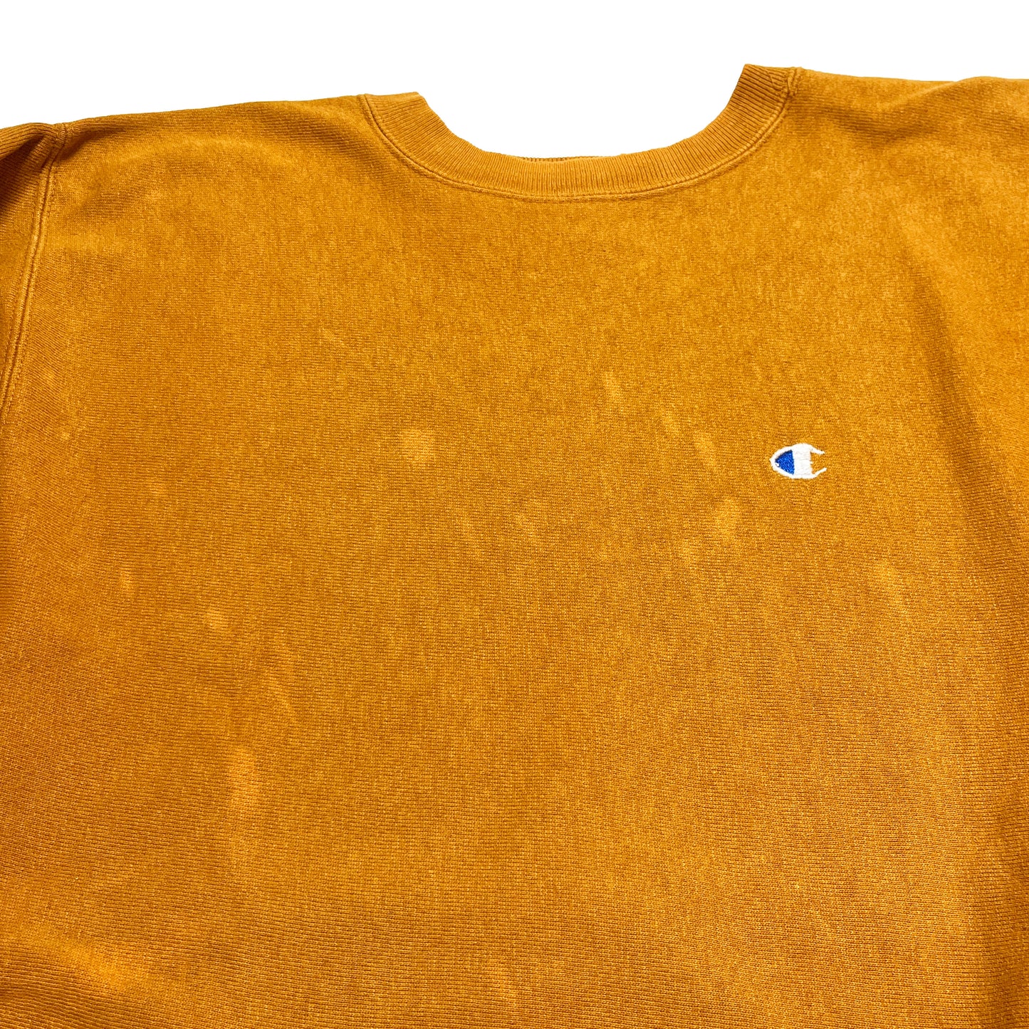 90's Champion R/W Crew マスタード Size (XL)