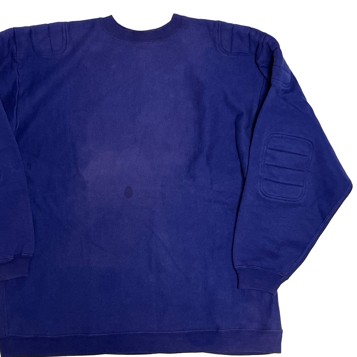 90's Champion Sweat ショルダーパッチ エルボーパッチ Size (XXL) 激レア!
