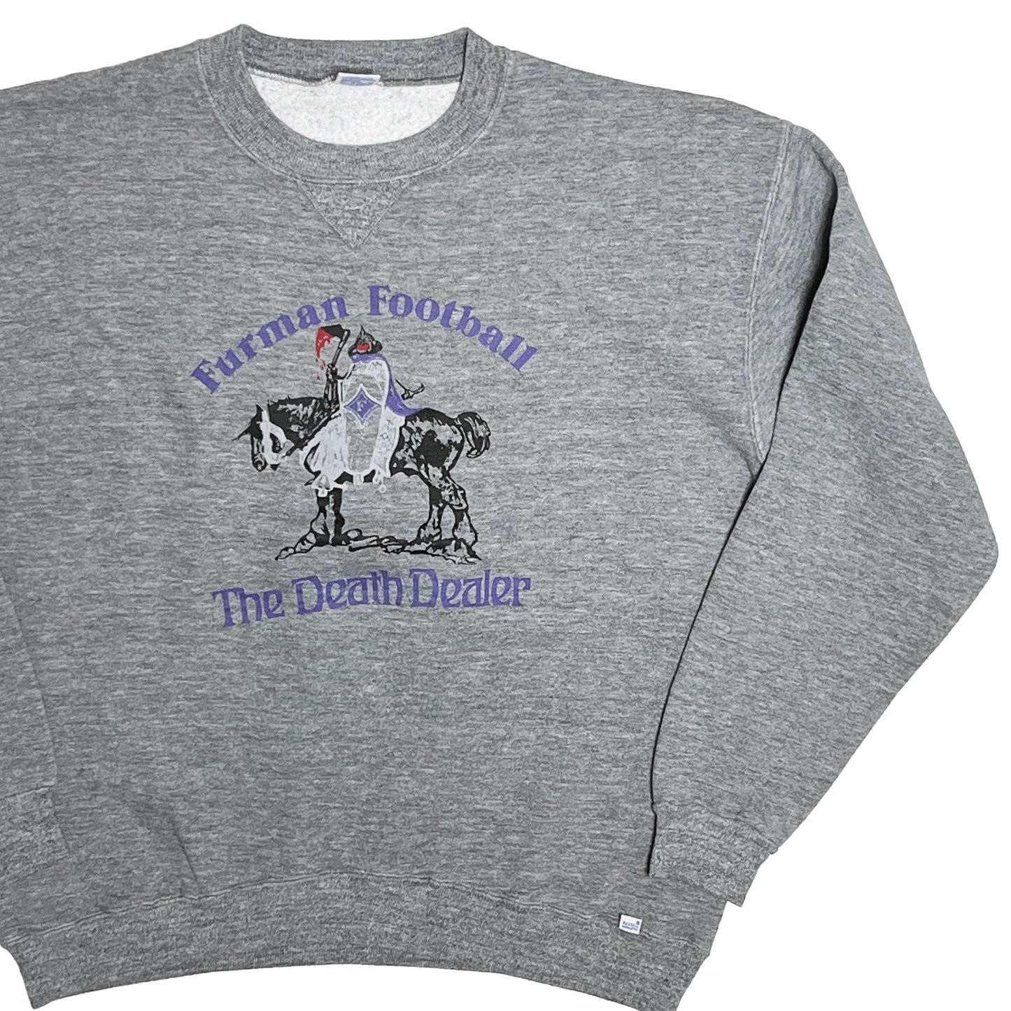 80's RUSSELL "The Death Dealer" Sweat 両面プリント Size (XL) レア!