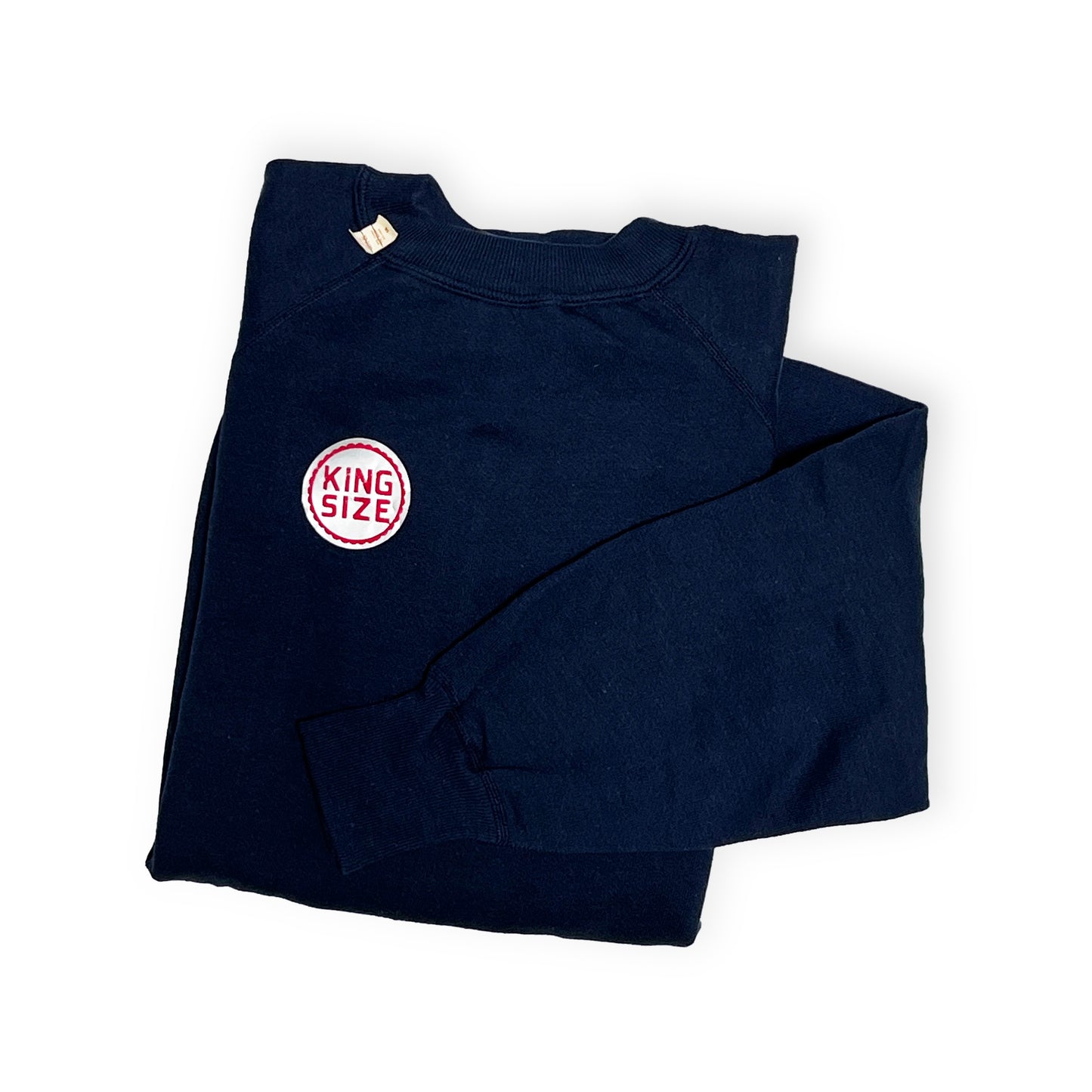 60's Unknown Blank Sweat ネイビー Deadstock 超ビッグサイズ! Size (58)