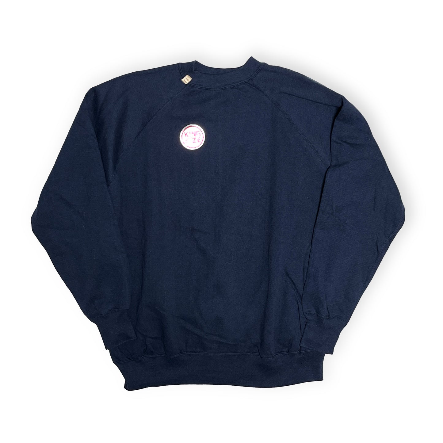 60's Unknown Blank Sweat ネイビー Deadstock 超ビッグサイズ! Size (58)