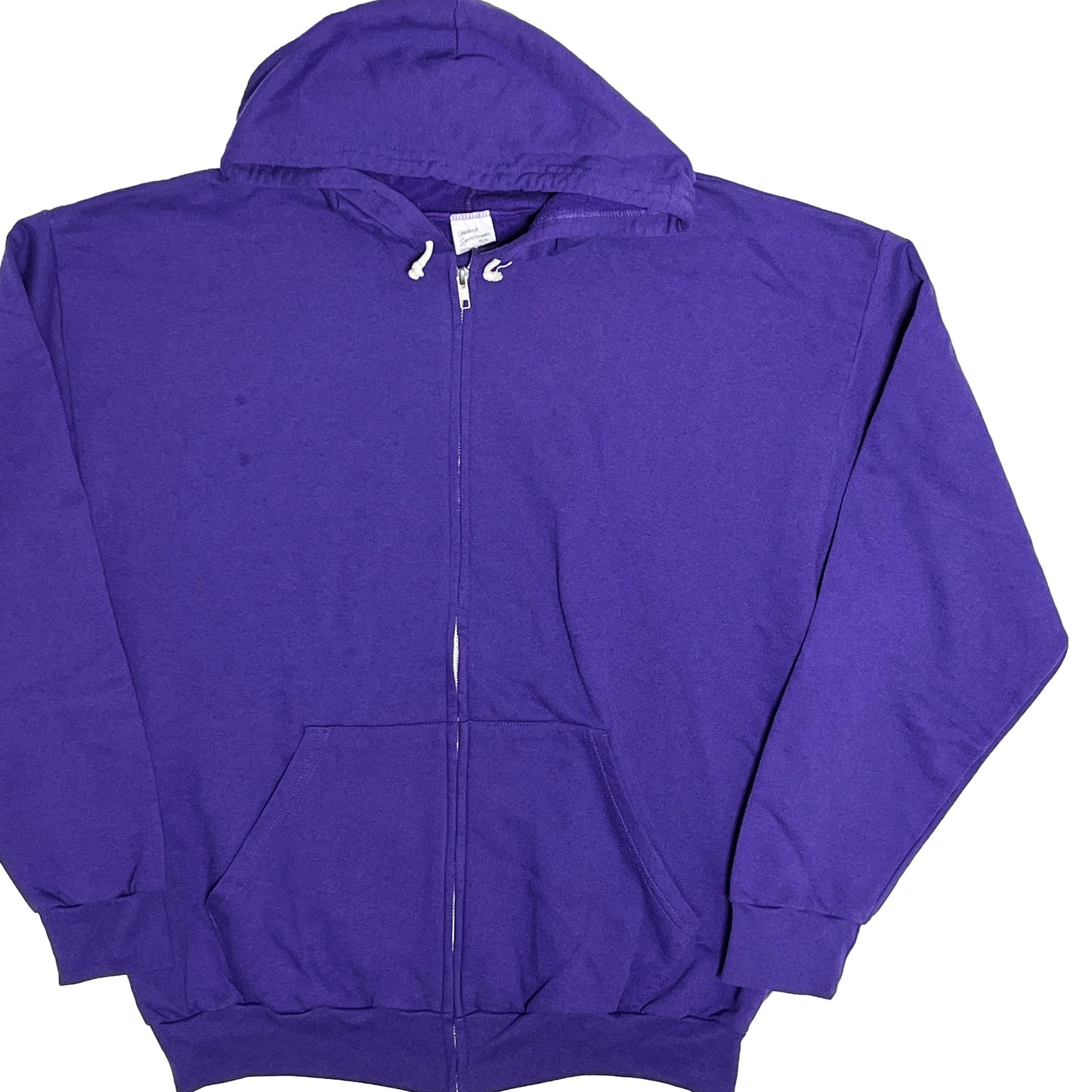 80's Hilltop Sportswear Zip Parka パープル Size (2XL) ビッグサイズ!