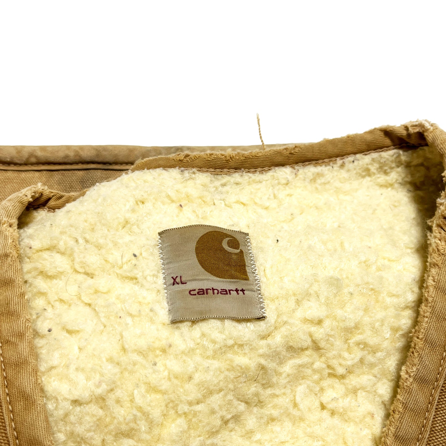 70's〜 Carhartt Duck Boa Vest Size (XL)