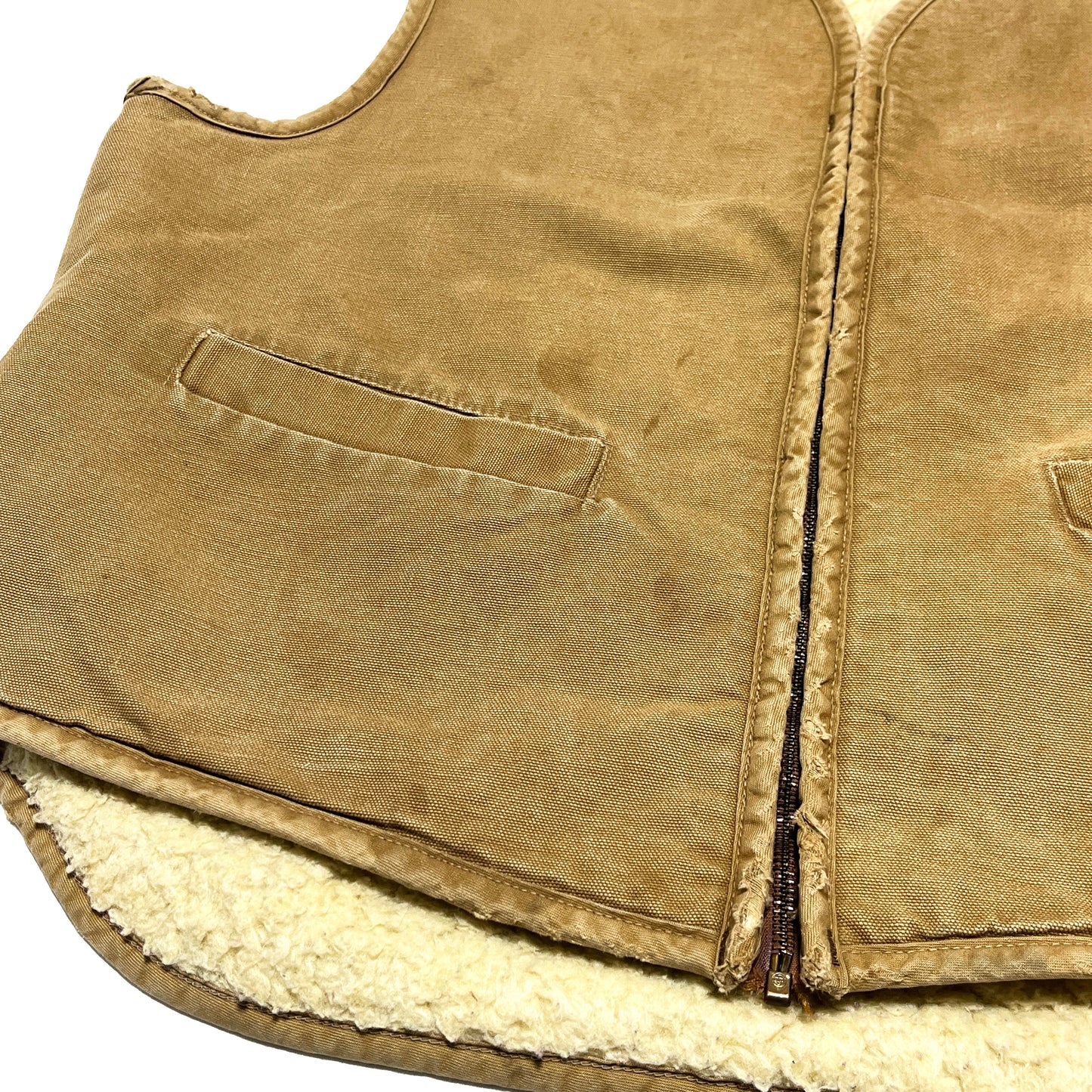 70's〜 Carhartt Duck Boa Vest Size (XL)