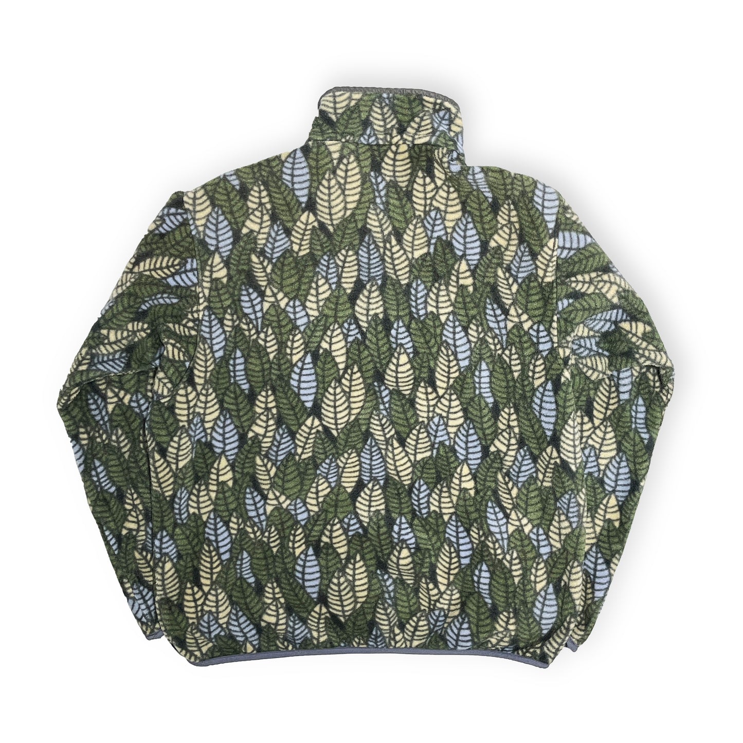 90's Patagonia Fleece Snap T "Leaf Pattern" Size (XL)