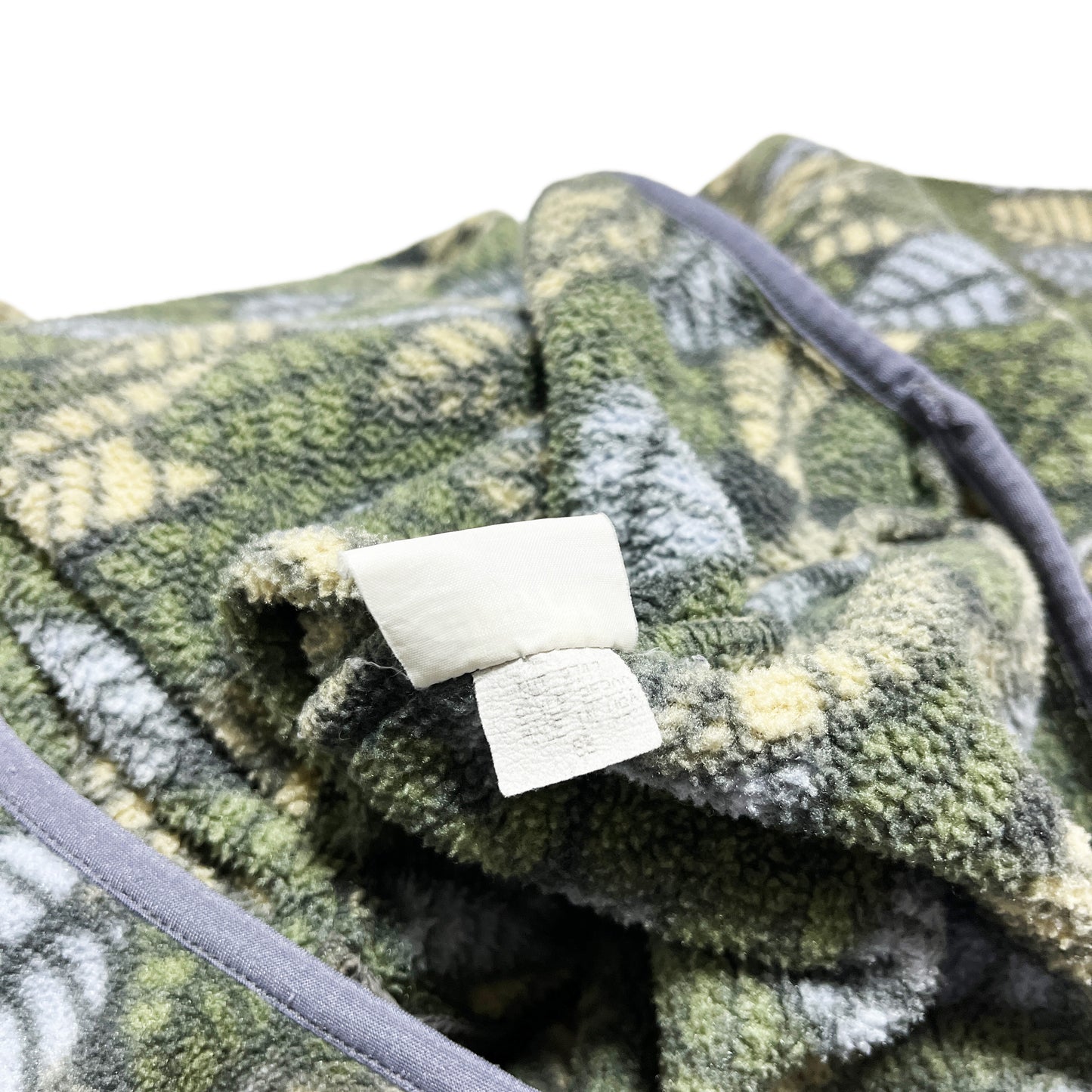 90's Patagonia Fleece Snap T "Leaf Pattern" Size (XL)