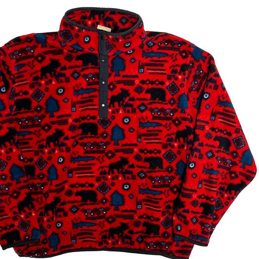 90's L.L.Bean Snap T Type Size (XL)位