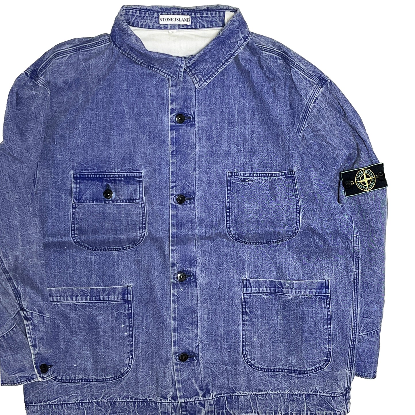 80's Stone Island Pigmentdye Coverall マッシモ・オスティ期 Size (L) スペシャル!