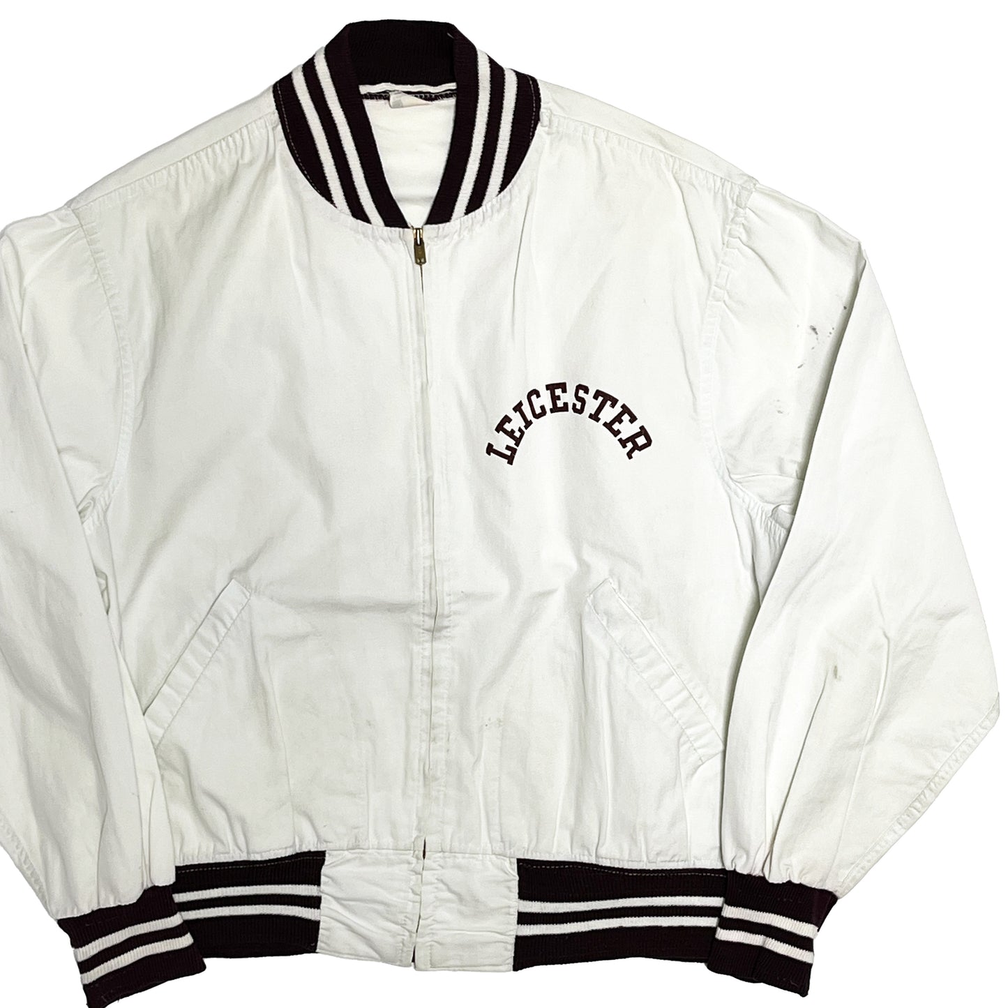 60's Champion ランタグ Sports JKT "LEICESTER" Size (L)
